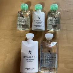 BVLGARI シャンプーコンディショナー　ソープ￼ ボディーローション　5点￼