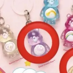 ケアベア めじるしアクセサリー ◎紫