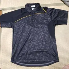 YONEX バドミントンシャツ L ブラック/イエロー　廃盤貴重