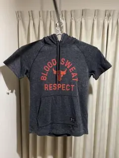 アンダーアーマー プロジェクトロック 半袖 プルオーバー パーカー 筋トレ ジム