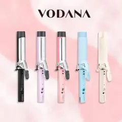【変換プラグ付き】VODANA グラムウェーブ カールアイロン 36mm