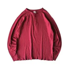 L.L.Bean ヘンリーネック L/S Tee USA製 XLのサムネイル