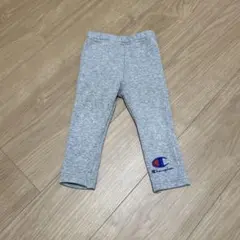 Champion グレー パンツ 裏起毛サイズ90