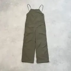 Spick＆Span ナイロンオックスコンビネゾン サロペット カーキ 38