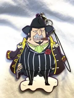 ONE PIECE ワンピース　カポネ・ギャング・ベッジ　ラバーストラップ