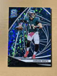 60枚限定 NFL EAGLES CARSON WENTZ SPECTRA