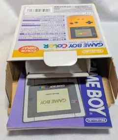 GAME BOY COLOR 中身無し　空き箱　取説