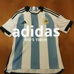 【adidas】アルゼンチン代表 ユニフォーム 150cm　KID'S メッシのサムネイル