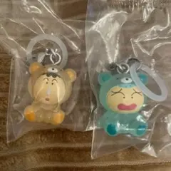 クレヨンしんちゃん めじるしアクセサリー　ガチャガチャ 2個セット