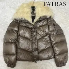 高級Rライン✨TATRAS CUSNA✨ミリタリーダウンコート リアルファー 