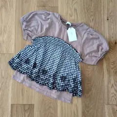 新品♡ビスチェドッキングTシャツ♡アプレレクール、エニィファム、プティマイン♡のサムネイル