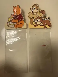 ディズニーランド　パスポートケース　チケットケース　プーさん　チップとデール