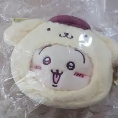 ちいかわ×サンリオキャラクターズ ポシェット ポムポムプリン×うさぎ