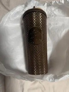 STARBUCKS シアトル1号店限定＊ ロゴゴールドタンブラー　パークプレイス