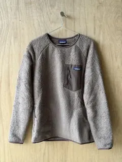 【美品】patagonia パタゴニア ロスガトスクルー フリース L ベージュ
