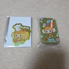 ナルミヤハッピーパーク　ルッキー　タブレット缶　ステッカー
