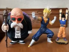 【値下げ】ドラゴンボール フィギュア 孫悟空・亀仙人・スーパーサイヤ人ベジット