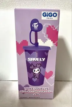 GiGO限定】TWICE LOVELYS タンブラー サナ サブリー - メルカリ
