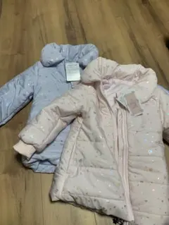 新品 バースデイ 110 サイズ ２枚まとめ売り長袖 アウター ダウン 中綿