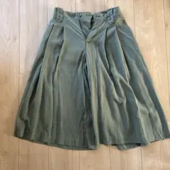 BANANA REPUBLIC オリーブグリーン フレアパンツ
