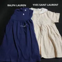 女の子 90サイズ ワンピース 2点