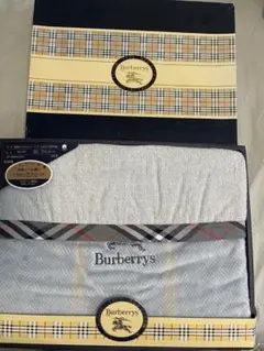 Burberrys チェック柄綿毛布　140×200