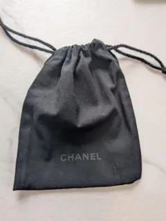 【新品】CHANEL ブラック コスメ巾着袋