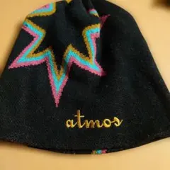 アトモス 星型ニット帽