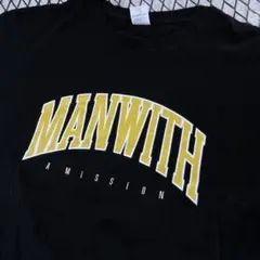 MWAM Tシャツ XXL 黒 2025年最新】マンウィズ tシャツ xxlの人気アイテム - メルカリ