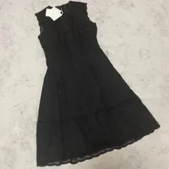 新品 JILL STUART ジルスチアート ワンピース レース 黒 上品のサムネイル