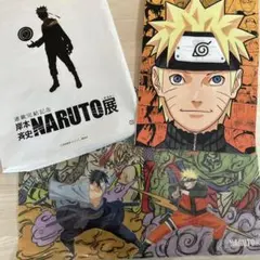 NARUTO展 ナルト サスケ【終末の谷】 クリアポスター 未開封 美品