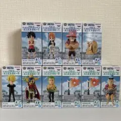 の*う様 ワンピース　ワールドコレクタブルフィギュア エニエスロビー　10個セッ
