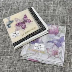 HANAE MORIハンカチ2点セット