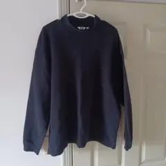 N*ん様 UNIQLO U モックネックプルオーバー（長袖)　黒　XL