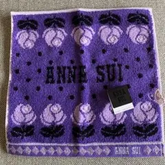 新品未使用　ANNA SUI アナスイ　バラ柄ハンカチ