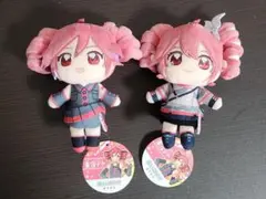 ① 重音テト ぬいぷりけ おすわり ぬいぐるみ マスコット 2点セット