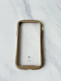 iFace iPhoneⅩ スマホケース ベージュ