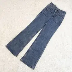 ☆美品☆ダイアグラム フレアデニム ブーツカット ハイウエスト 完売品 S