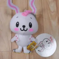 別府温泉 べっぴょん ぬいぐるみ マスコット　キーホルダー　ピンバッジ付き