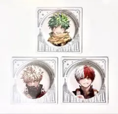 僕のヒーローアカデミア ヒロアカ JCS限定 缶バッチ 爆豪勝己 轟焦凍
