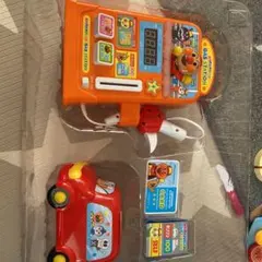 アンパンマンすうじがピピピガソリンスタンドセット