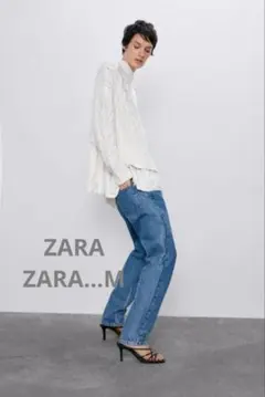 ZARA レース ニット