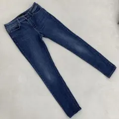 ユニクロ スキニージーンズ テーパード ミドルライズ ウルトラストレッチ