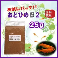 めだか 餌 エサ◇おとひめB２ ２５ｇ◇メダカ えさ◇喰い付き抜群【c111のサムネイル