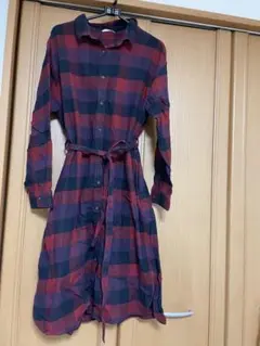 CINEMA CLUB シャツワンピース