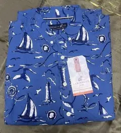 新品未使用タグ付/CARIBBEAN JOE/アロハシャツ/ボタンダウン