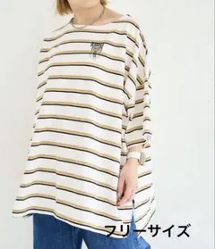 and ST MAKEバヤコ企画てろてろ6分袖シャツkeep being you - メルカリ