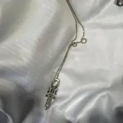 即日発送⭐️最短翌日到着】ダガーネックレス 剣 925刻印 ペンダント 