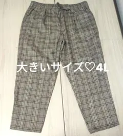 大きいサイズ カジュアルパンツ