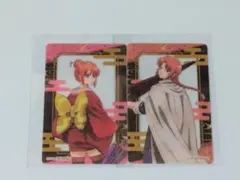 【バラ可】銀魂 ナンジャタウン 吉原大炎上　神威　神楽　特典 クリアカード